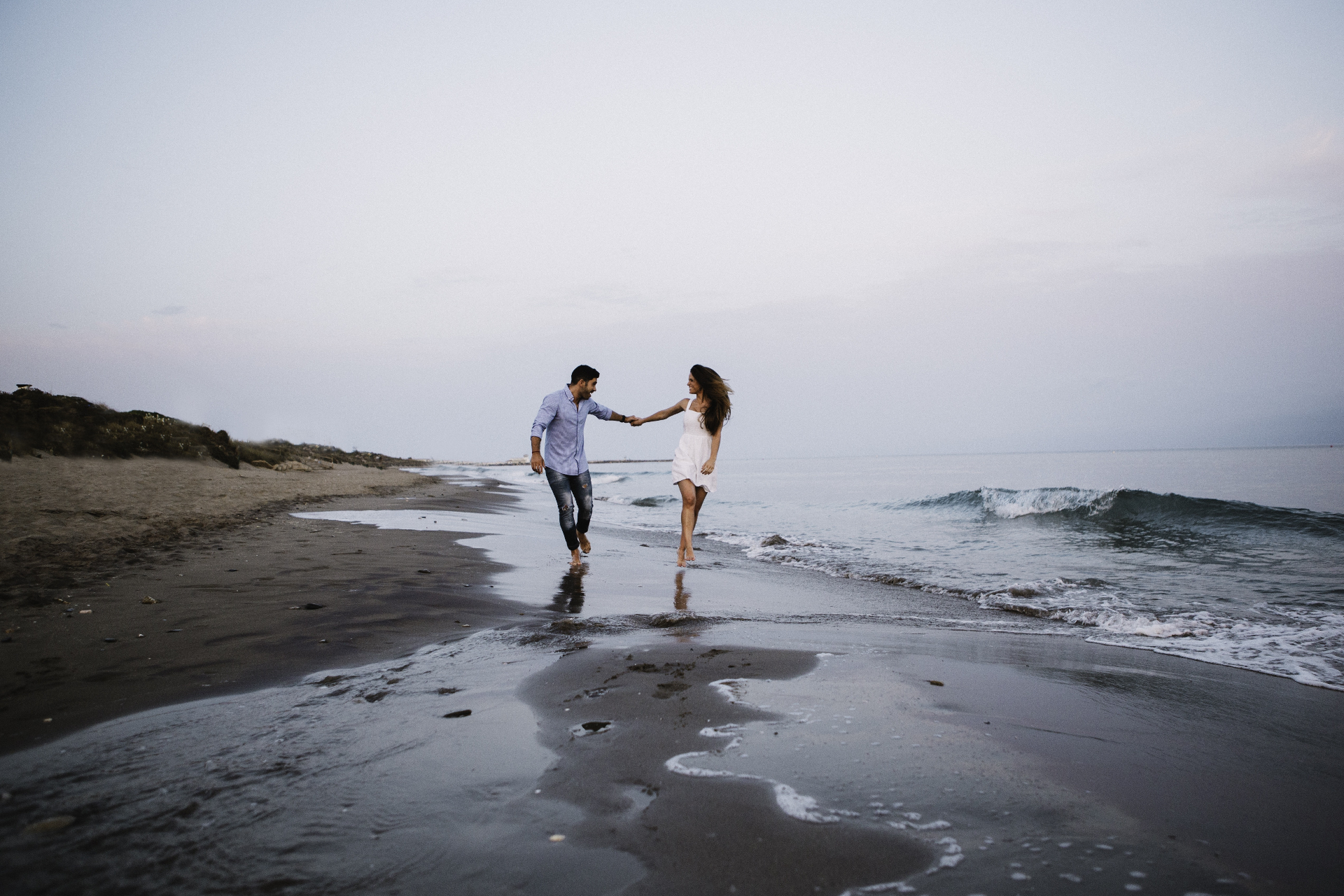 Couple at sunset